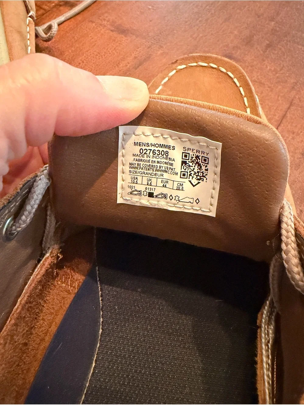 Sperry Billfish Men’s Leather Boat Shoes Sz 10.5 M